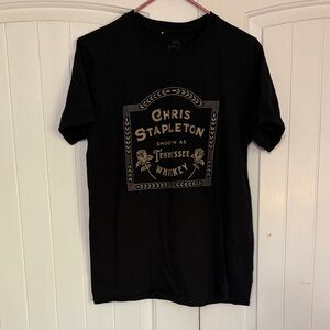 Chris Stapleton Black Short Sleeve Graphic Tee